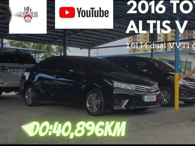 Black Toyota Corolla Altis 2016 for sale in Pasay