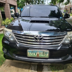 Black Toyota Fortuner 2018 for sale in Automatic