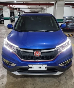 Blue Honda CR-V 2017 for sale in Manila