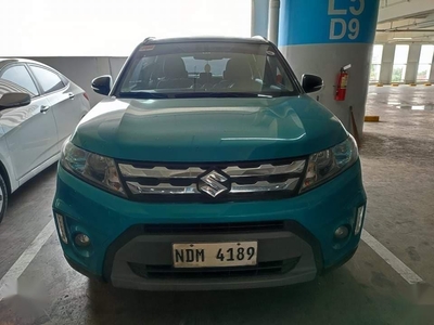 Blue Suzuki Vitara 2019 for sale in Quezon