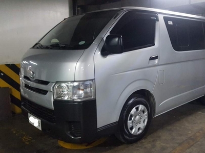 Brightsilver Toyota Hiace 2014 for sale in Quezon