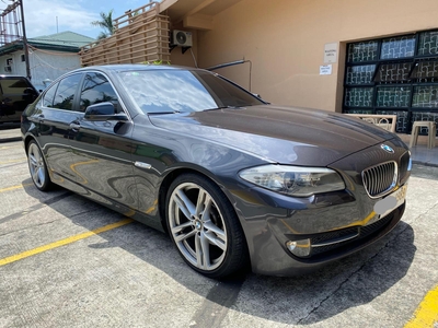Grayblack BMW 520D 2014 for sale in Mandaluyong