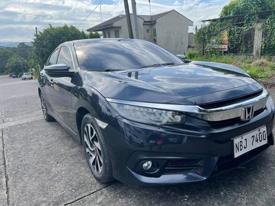 Grey Honda Civic 2017 for sale in Quezon City