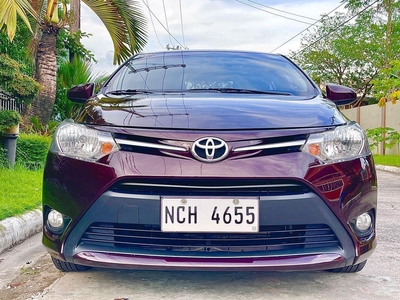 Red Toyota Vios 2016 for sale in Angeles