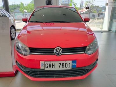 Red Volkswagen Polo 2015 for sale in Taguig