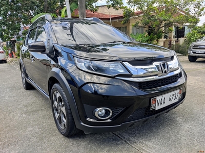 Sell Black 2017 Honda BR-V SUV / MPV at Automatic in at 37000 in Manila