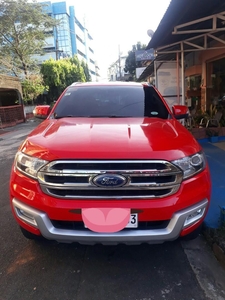 Sell Red 2016 Ford Everest in Quezon City