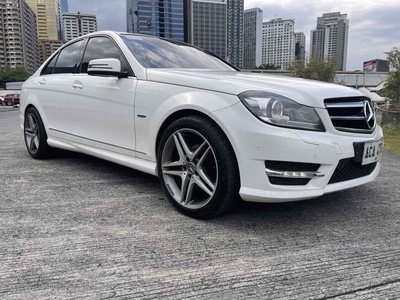 Sell White 2014 Mercedes-Benz C200 in Pasig