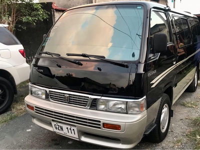 Selling Black Nissan Urvan Escapade 2002 in Quezon