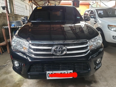 Selling Black Toyota Hilux 2017 in Caloocan