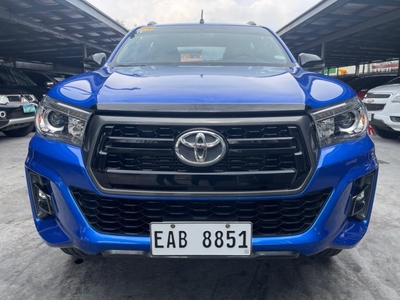 Selling Blue Toyota Hilux 2018 in Las Piñas