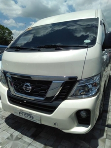 Selling Pearl White Nissan Nv350 Urvan 2018