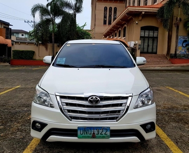 Selling Pearl White Toyota Innova 2013 in Mandaluyong