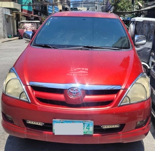 Selling Red 2007 Toyota Innova 2.0 E Gas MT second hand