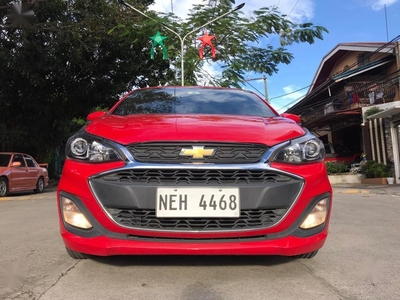 Selling Red Chevrolet Spark 2019 in Quezon