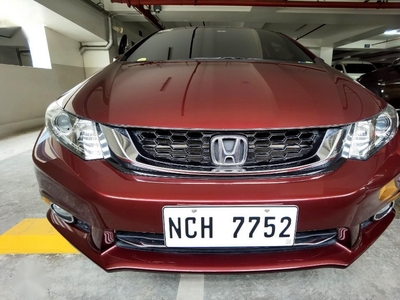 Selling Red Honda Civic 2015 in Manila