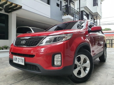 Selling Red Kia Sorento 2015 in Quezon City