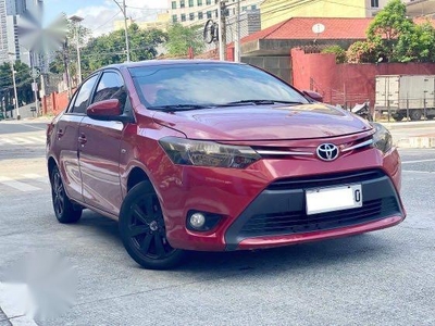 Selling Red Toyota Vios 2017 in Makati