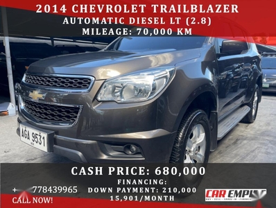 Selling Silver Chevrolet Trailblazer 2014 in Las Piñas