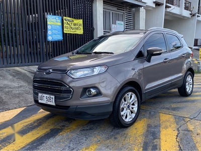 Selling Silver Ford Ecosport 2016 in Muntinlupa