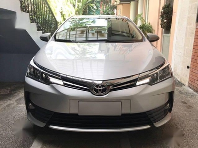 Selling Silver Toyota Corolla Altis 2017 in San Juan