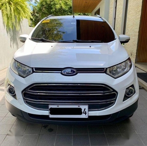 Selling White Ford Ecosport 2016 in Makati