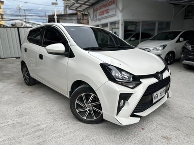 Selling White Toyota Wigo 2021 in Quezon City