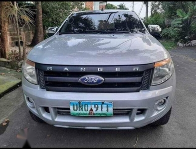 Silver Ford Ranger 2013 for sale in Manila