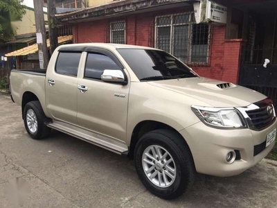 Toyota Hilux E 2014 Beige Truck For Sale