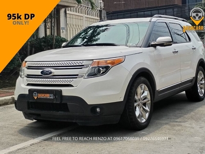 White Ford Explorer 2013 for sale in Manila