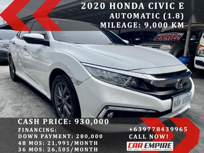 White Honda Civic 2020 for sale in Las Pinas