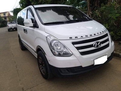 White Hyundai Grand Starex 2018 for sale in Quezon