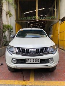 White Mitsubishi Strada 2018 for sale in Quezon City