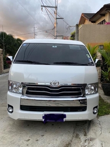 White Toyota Hiace Super Grandia 2018 for sale in Manila