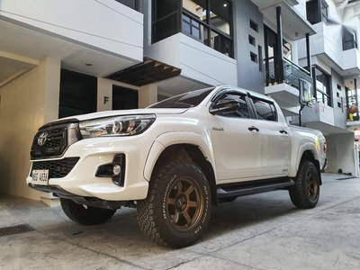 White Toyota Hilux 2019 for sale in Quezon City