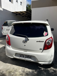 White Toyota Wigo 2015 for sale in Automatic