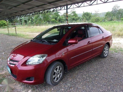 Toyota Vios 1.3 E 2009 Red Very Fresh For Sale