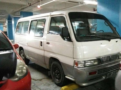 Fresh Nissan Urvan Manual White Van For Sale