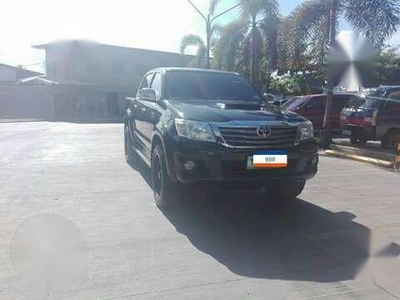 2013 Toyota Hilux G AT Black Pickup For Sale