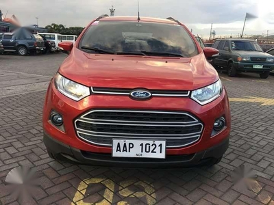 Ford Ecosport Trend 2014 AT Red SUV For Sale
