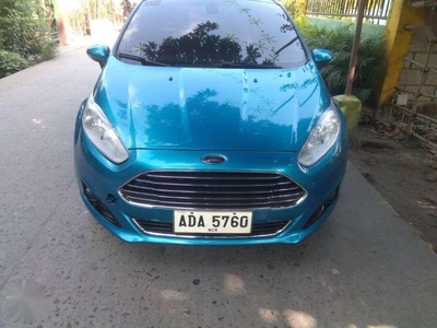 Ford Fiesta S Ecoboost 2014 Blue For Sale