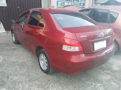 Fresh Toyota Vios 2007 Red Sedan For Sale