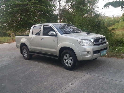 Toyota Hilux G 2011 Matic Diesel Silver For Sale