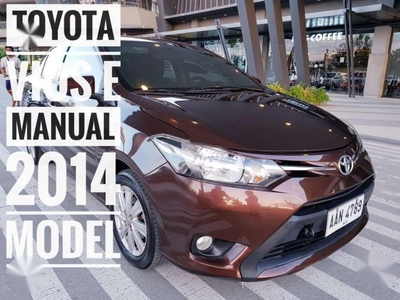Toyota Vios E Manual 2014 for sale
