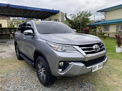 Silver Toyota Fortuner 2016 for sale in Manual