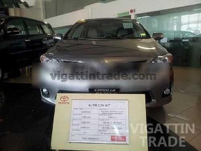 Toyota Altis Low Down Payment 74,000 Dp