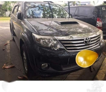 2014 Toyota Fortuner g 4x2 FOR SALE