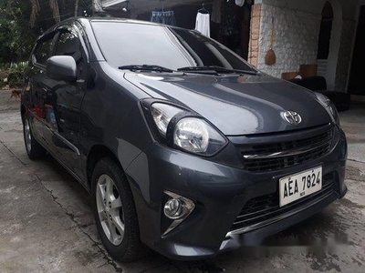 Black Toyota Wigo 2015 at 61000 km for sale