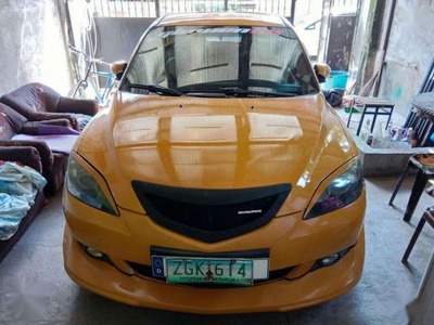 Mazda 3 2007 1.6S Automatic Yellow For Sale