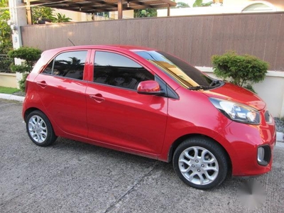 Red Kia Picanto for sale in Cebu City